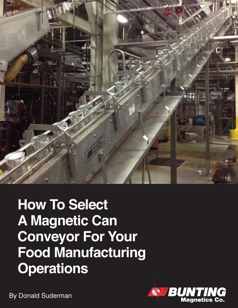 How to Select a Magnetic Can Conveyor for Your Food Manufacturing Operations