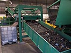 Crossbelt Magnetic Separator with recycling on it