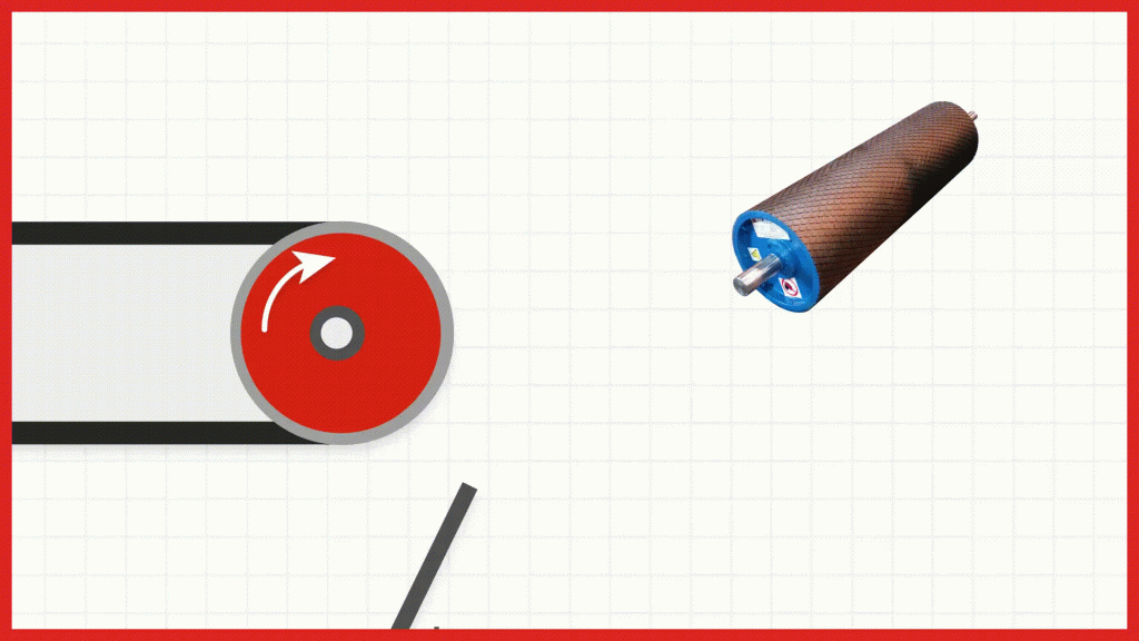 Magnetic pulley demonstration