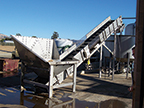 Grinder, Feeder Conveyor outside